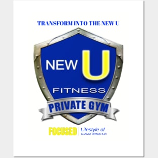 New U Fitness Gym Wear #2 Posters and Art